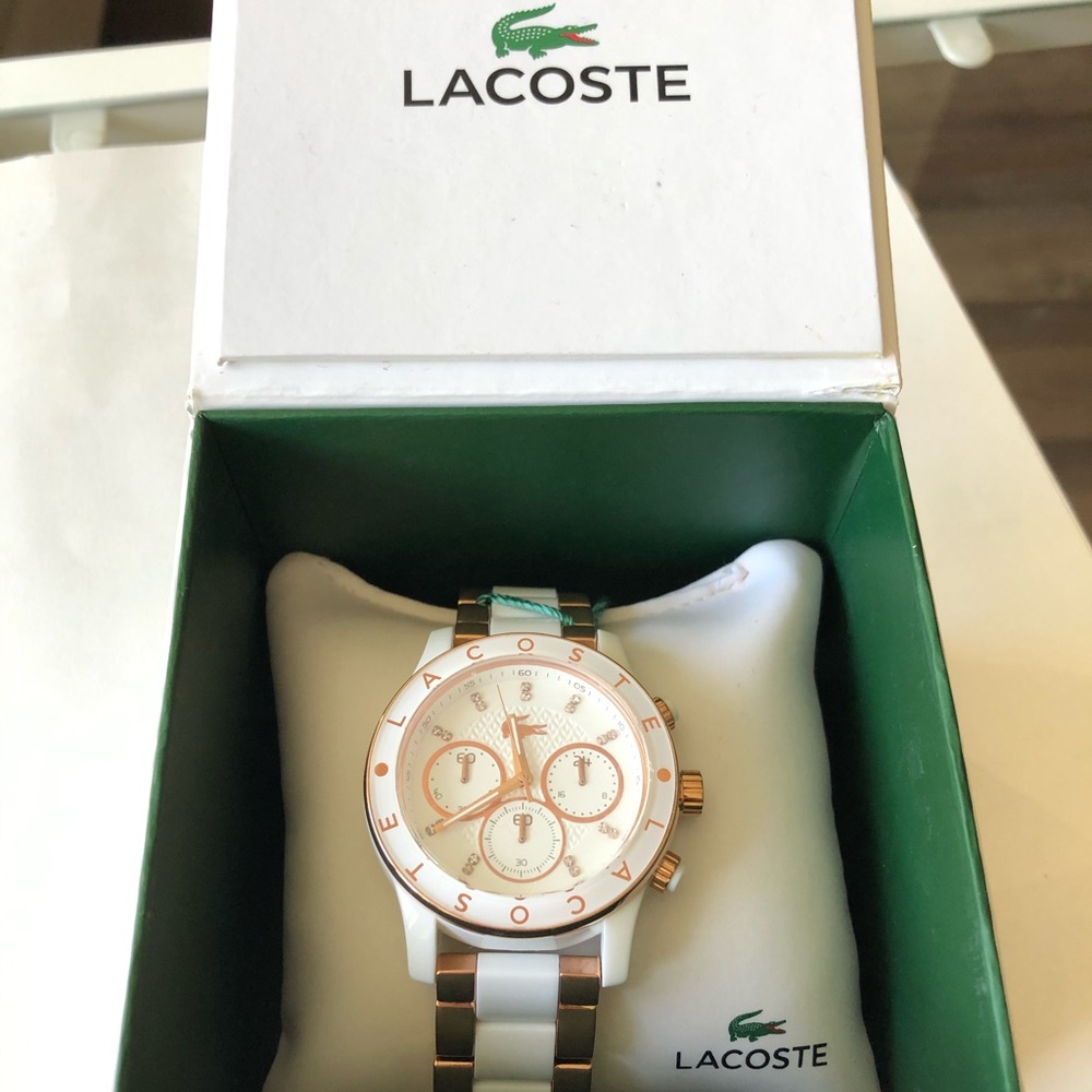 Stunning Lacoste watch